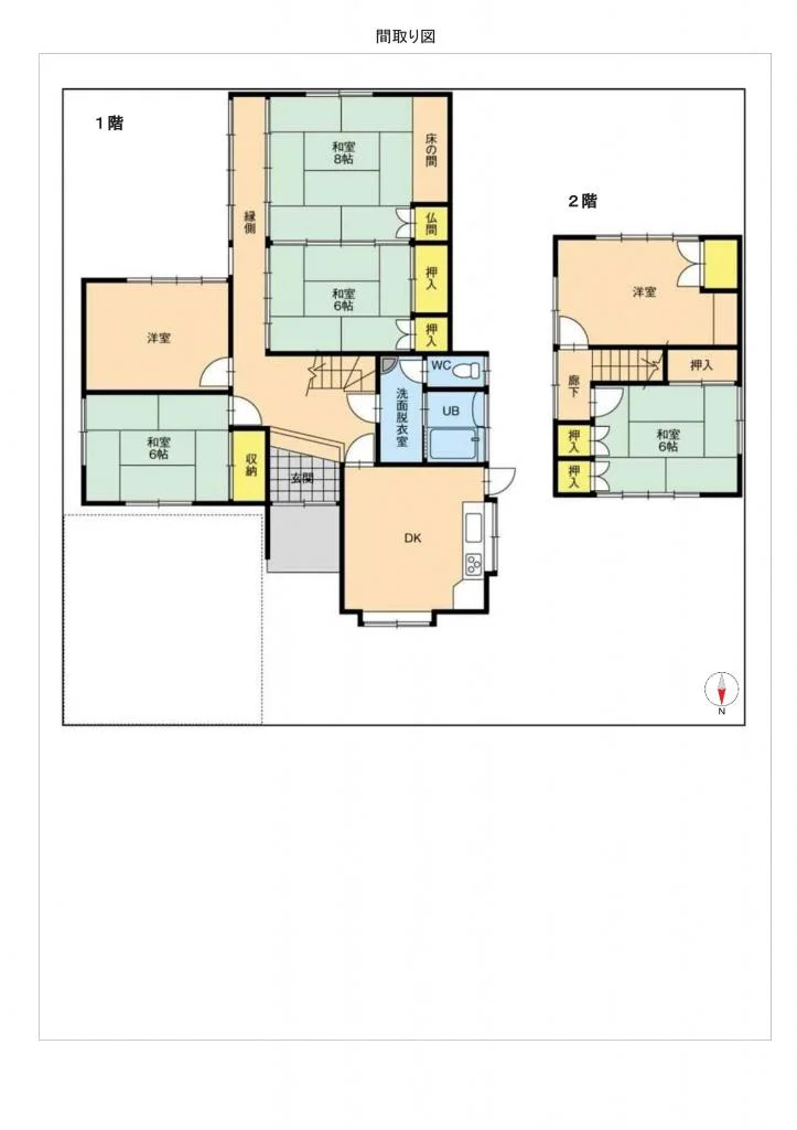 Floor plan - Akiya in Echizen